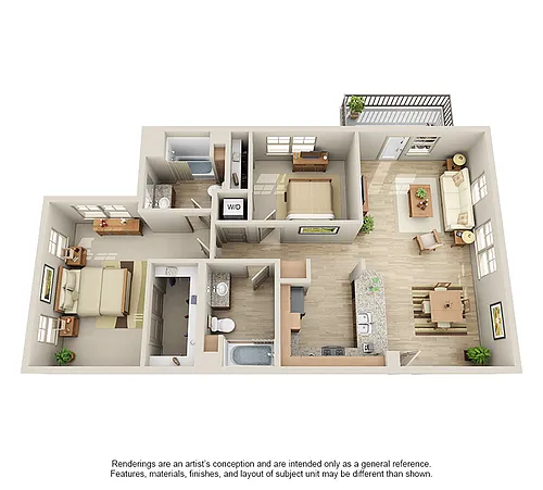 Floor plan B2