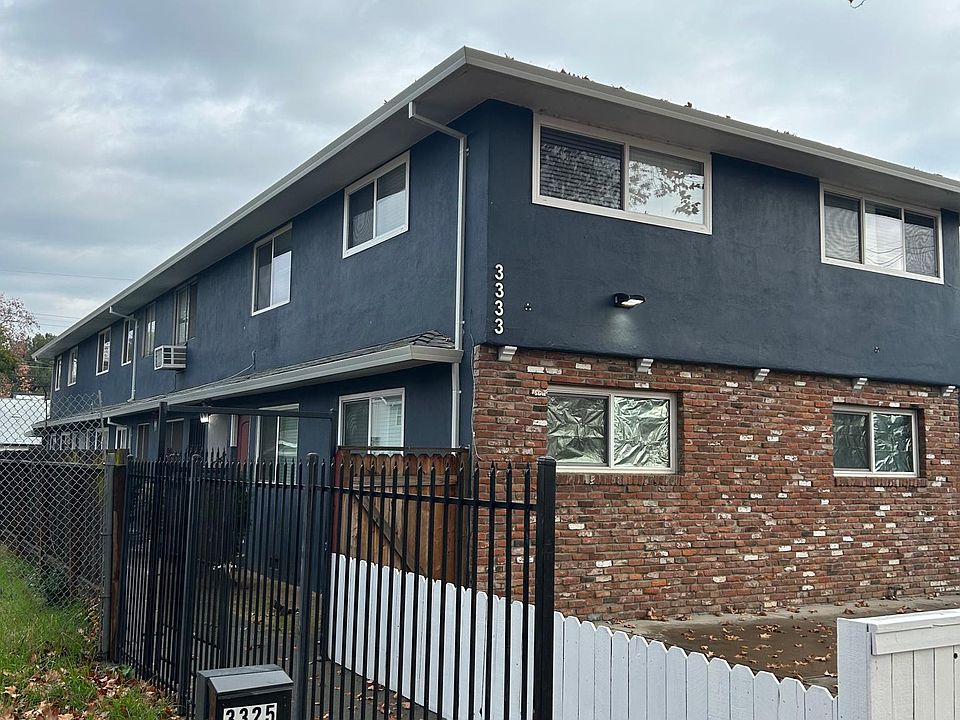 Freshly painted and landscaped exterior