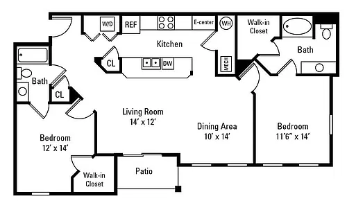 Floor plan Promenade
