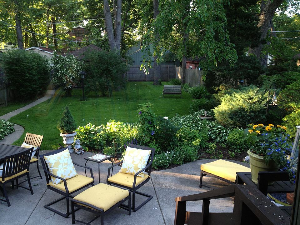 Back yard, garden 6/13