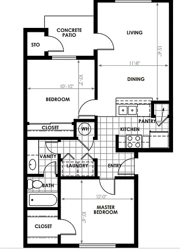 Floor plan C