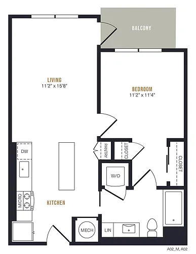 Floor plan A2