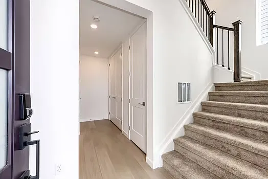 Wider staircase to welcome you home everyday.