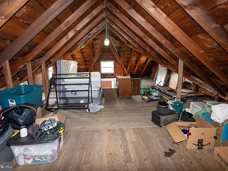 Attic for storage