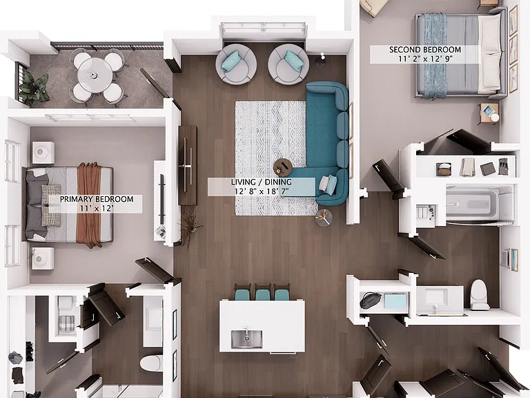 Switch Luxury Apartments — Photo 17