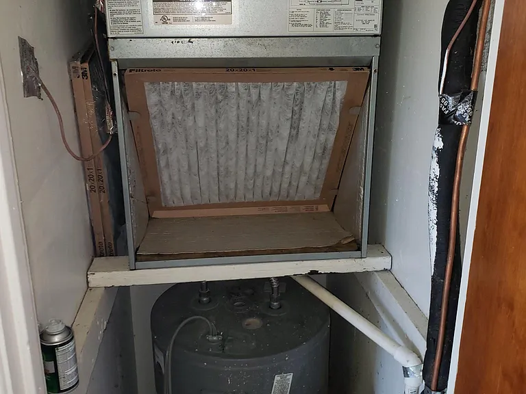 New a/c & water heater