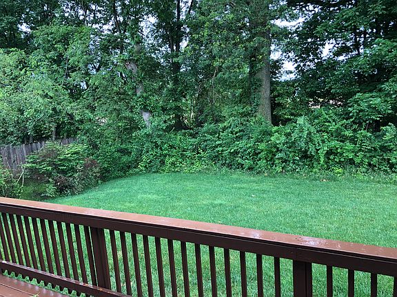 Private backyard