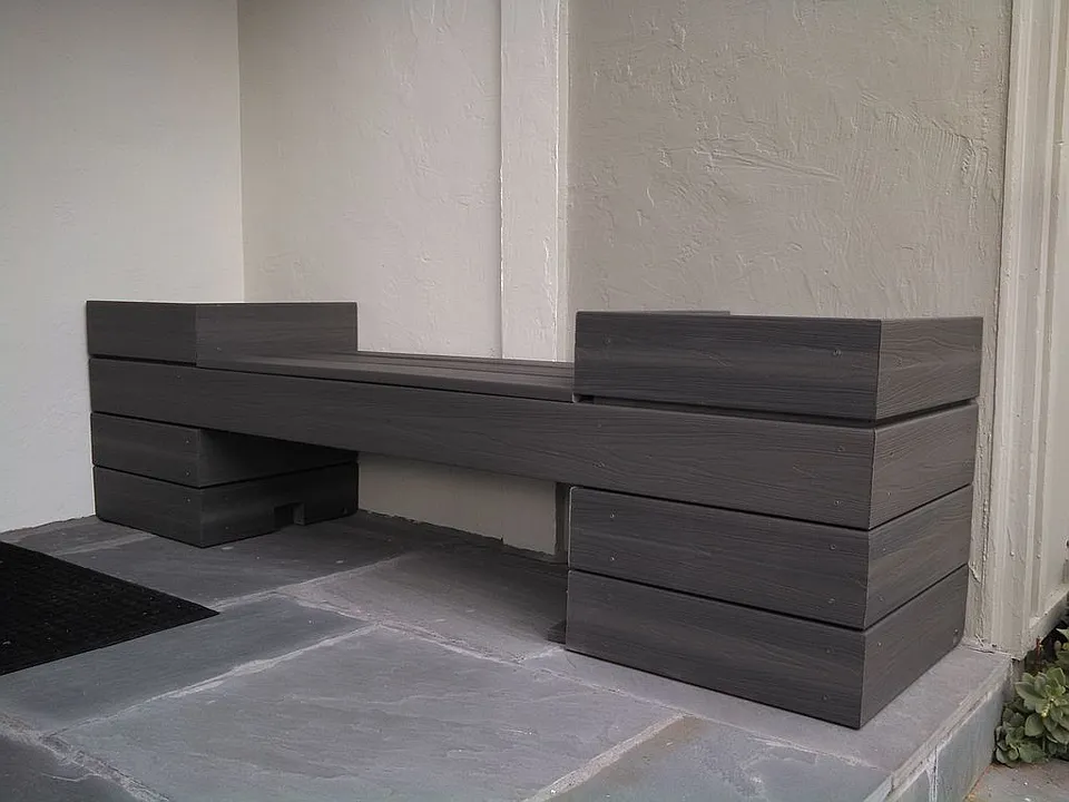 Entryway Planter box & seat