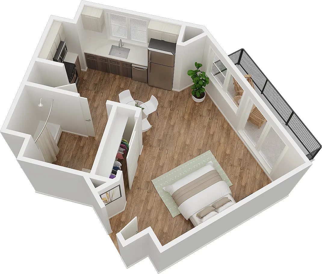 Floor plan The Aretha