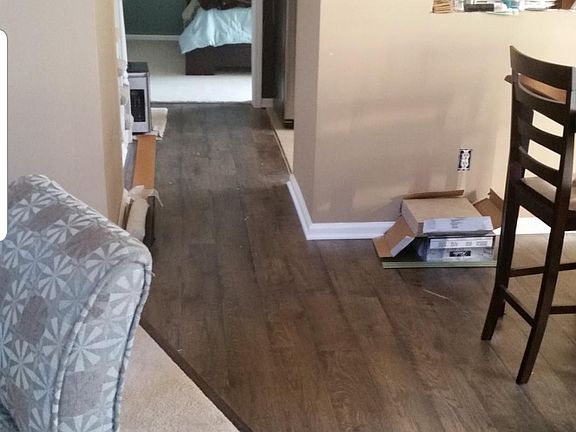 Hallway leading into Bedroom
