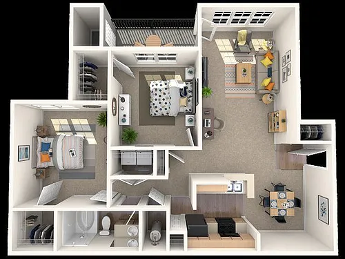 Floor plan Buckingham Renovated