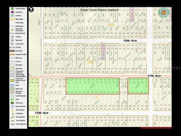 11th Avenue Lot #6, Orlando, FL 32833