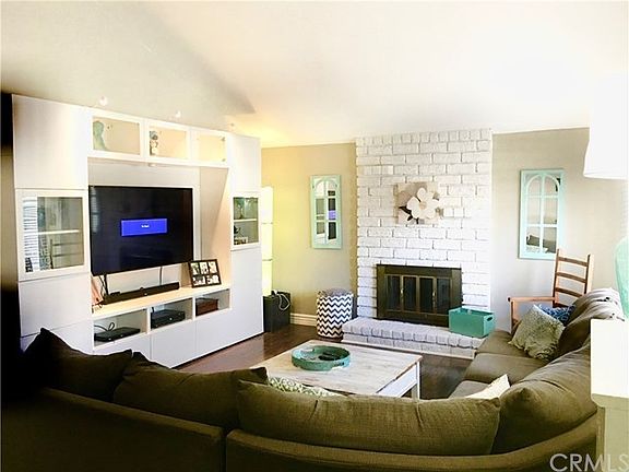 Living Room with fireplace.