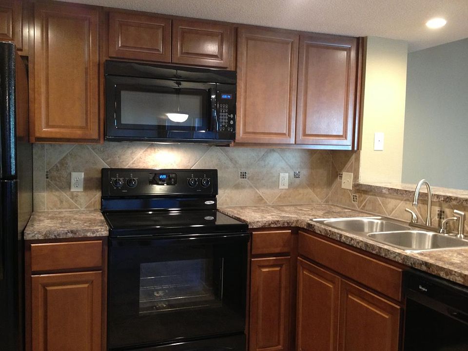 Kitchen equipped with refrigerator, microwave, dishwasher, s