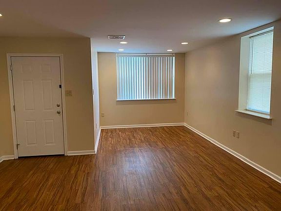 Living room and foyer door
