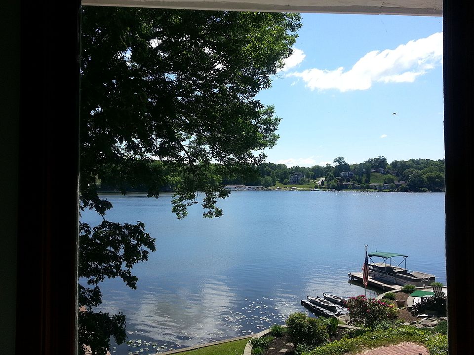 Lake view from patio