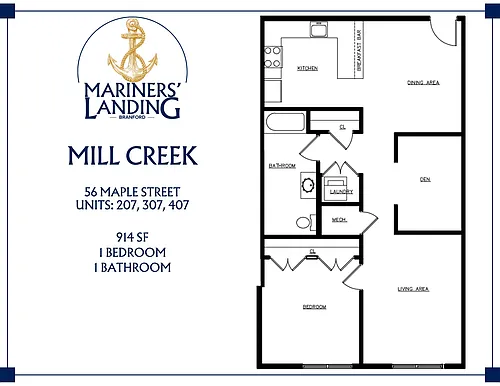 Floor plan MILL CREEK