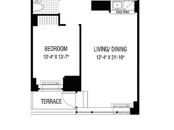 2nd image of 2 Gold St APT 405