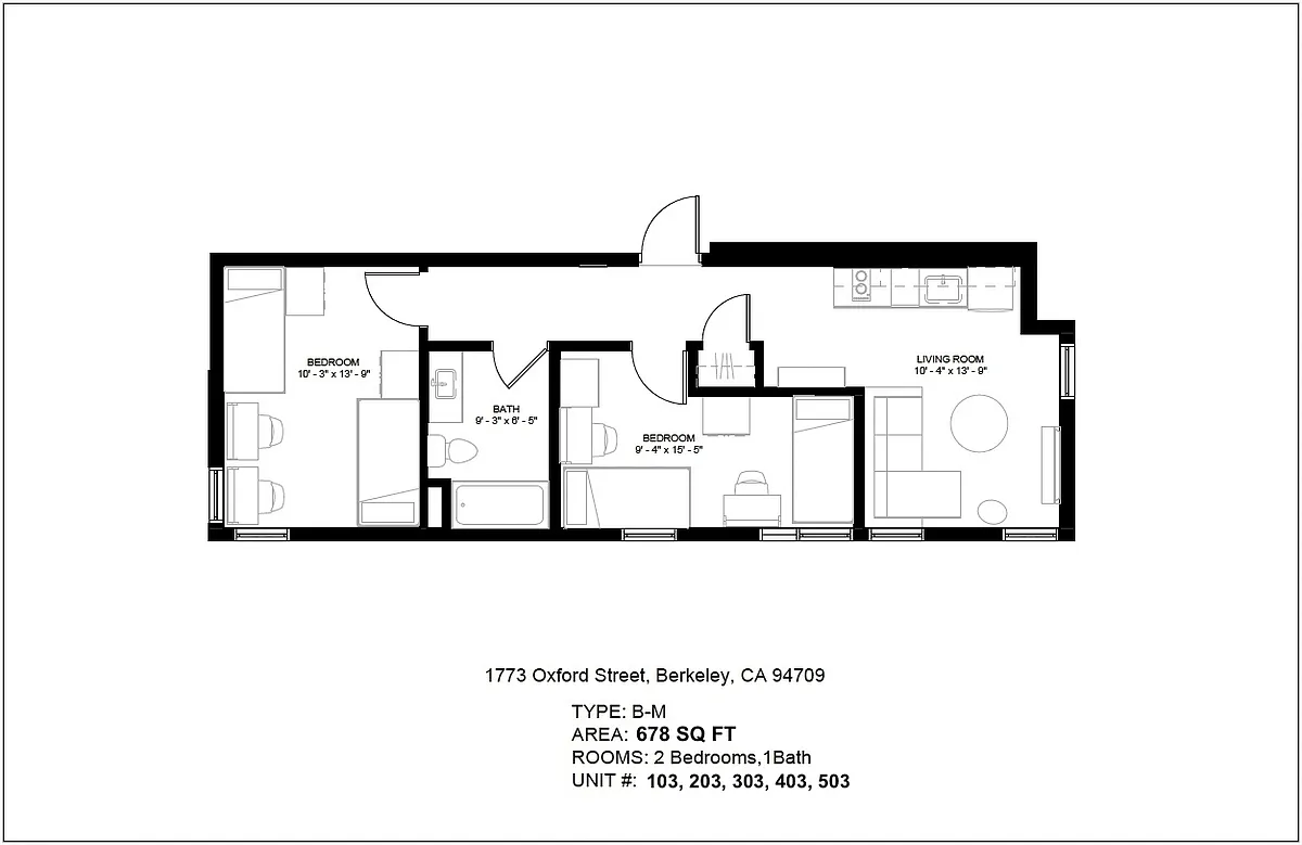 Building Photo - 1773 Oxford St #303