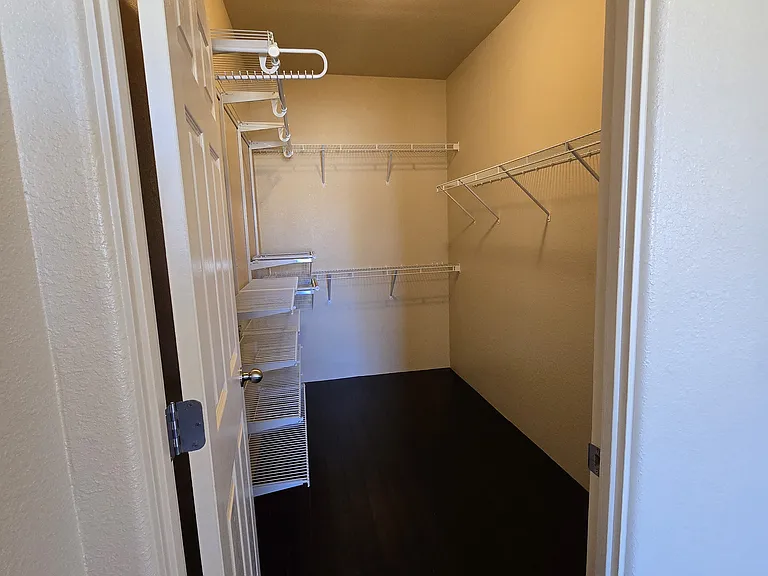 Master bedroom closet