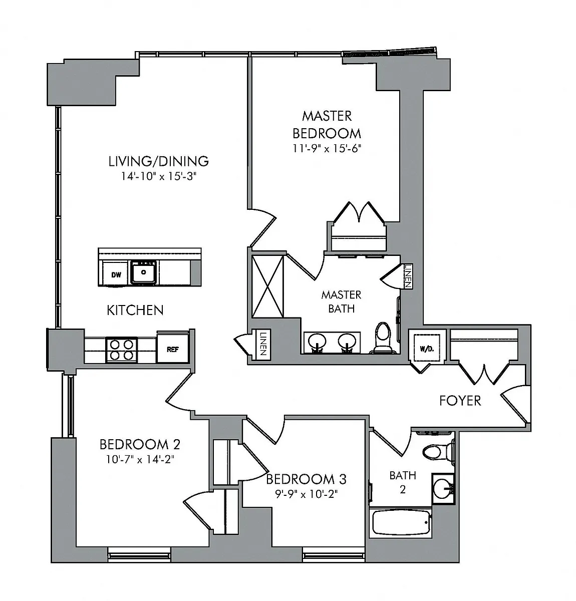 Floor plan A_C1