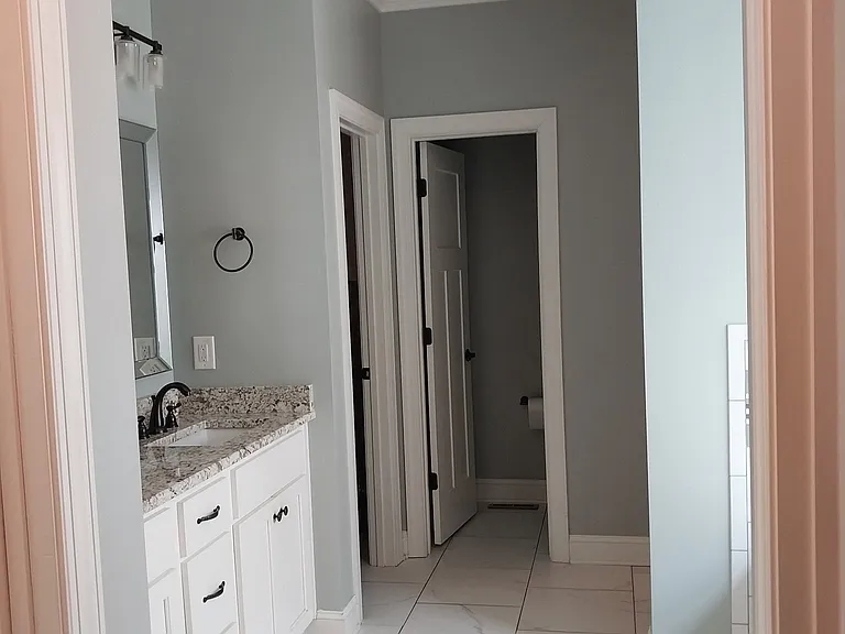 Master bath and 2 closets.