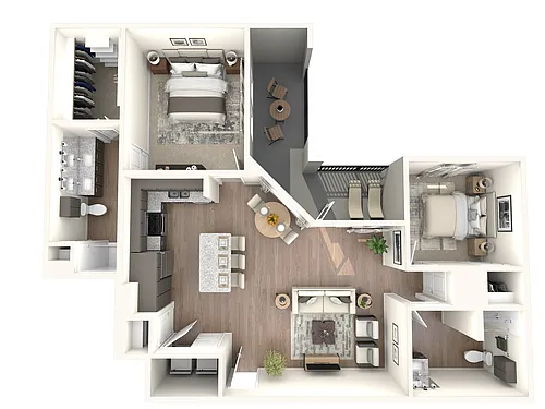 Floor plan B3