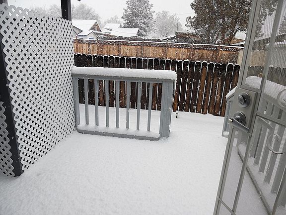 built a deck out back