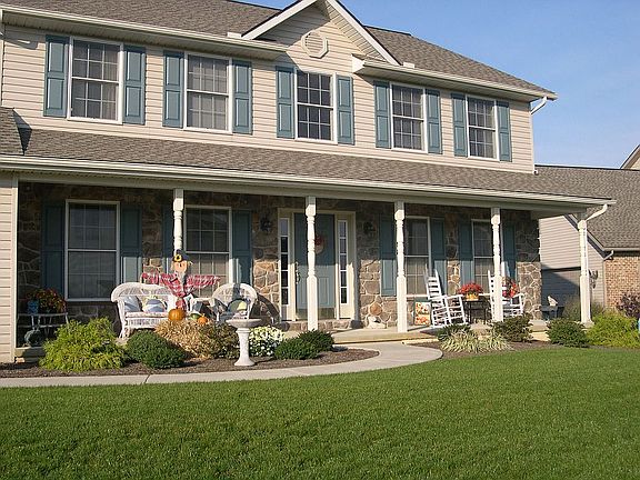 Front Home- covered porch