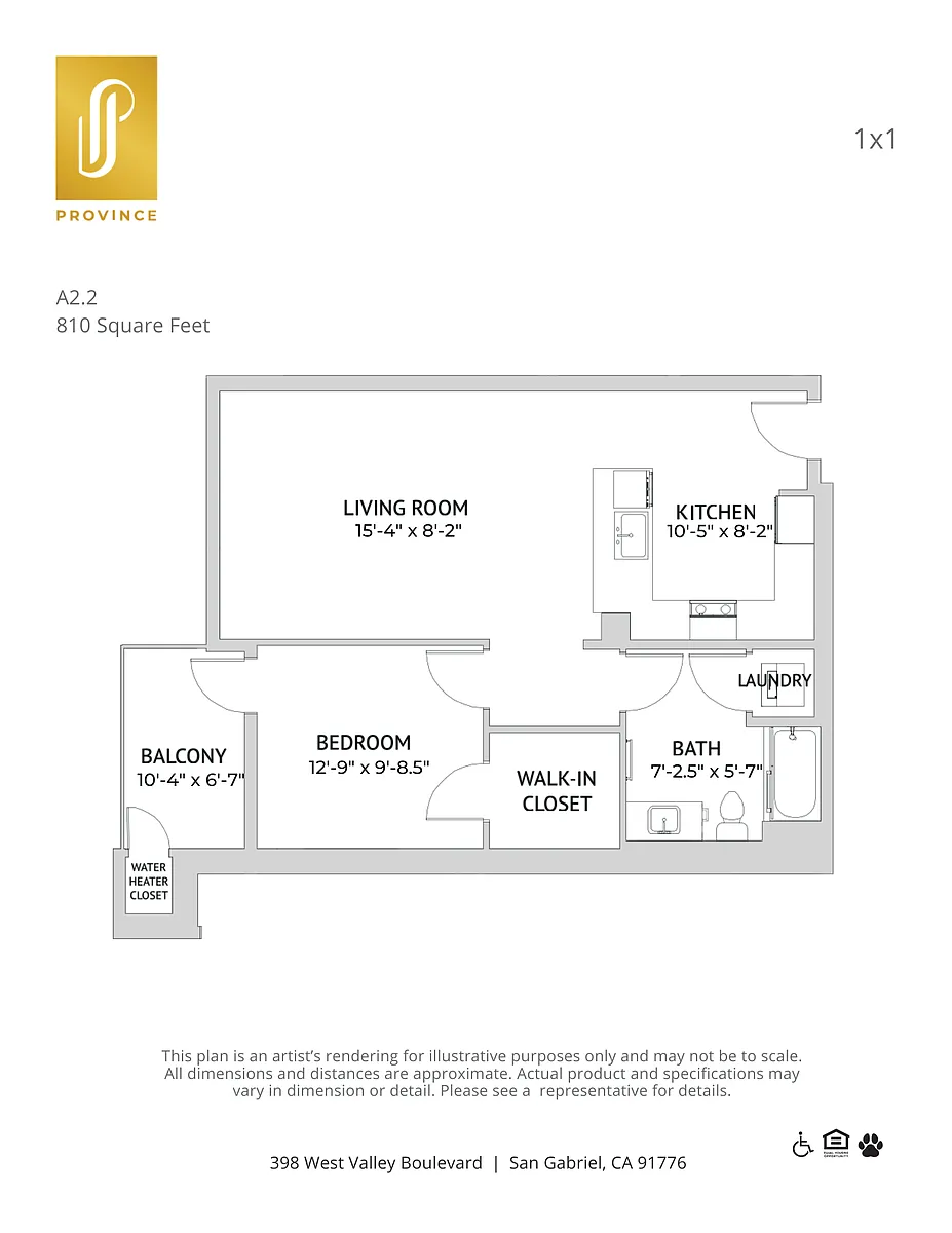 Floor plan A22