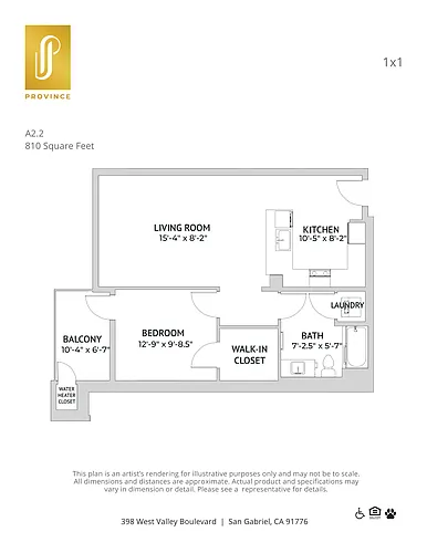 Floor plan A22
