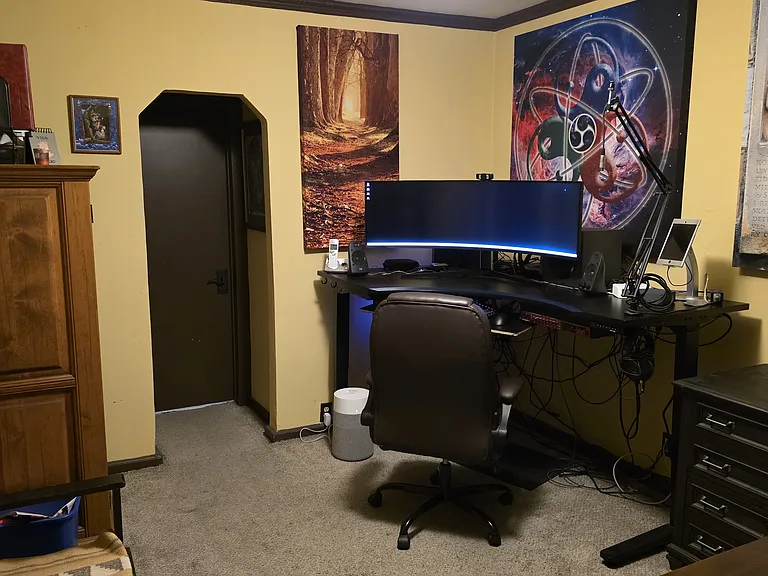 Adjoining office