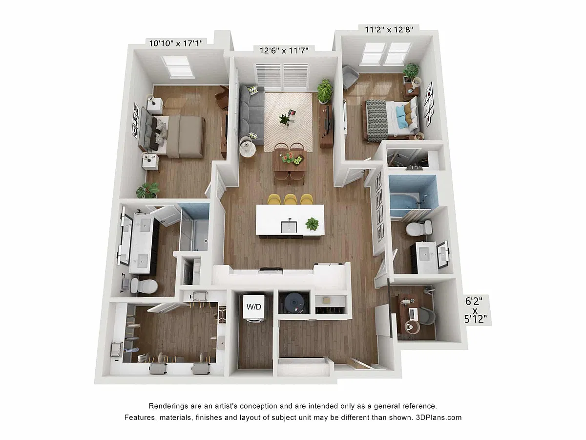 Floor plan B1