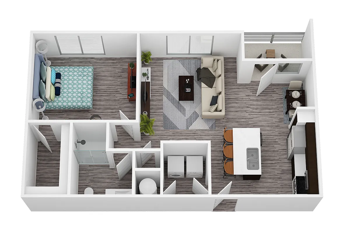 Floor plan The Edison
