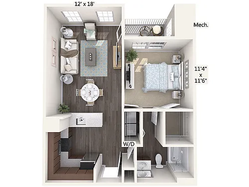 Floor plan A2-H-Floor1