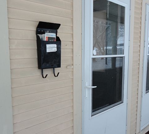 Front Door To 36 Marble Avenue