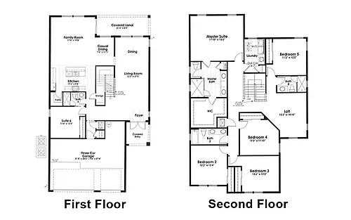 Floor plan Villanova
