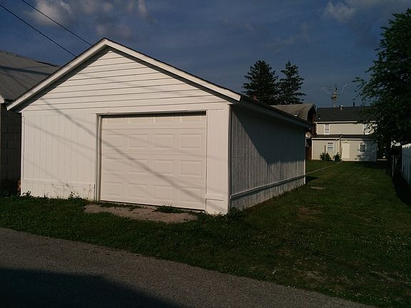 Garage and Back Yard