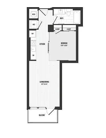 Floor plan A17A - Coda