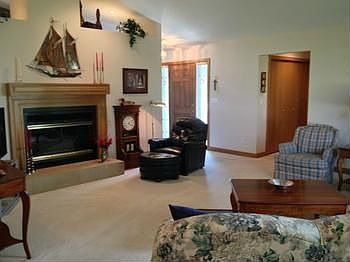 spacious living room