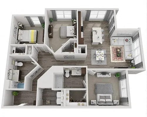 Floor plan Metalmark ADA
