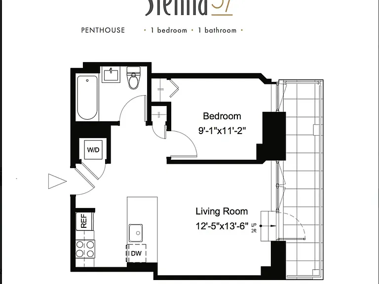 321 W 37th St #PENTHOUSE — Photo 2