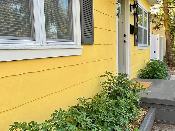 Beautiful planters up front