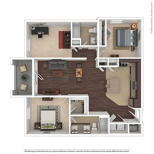 Floor plan F2 3X2