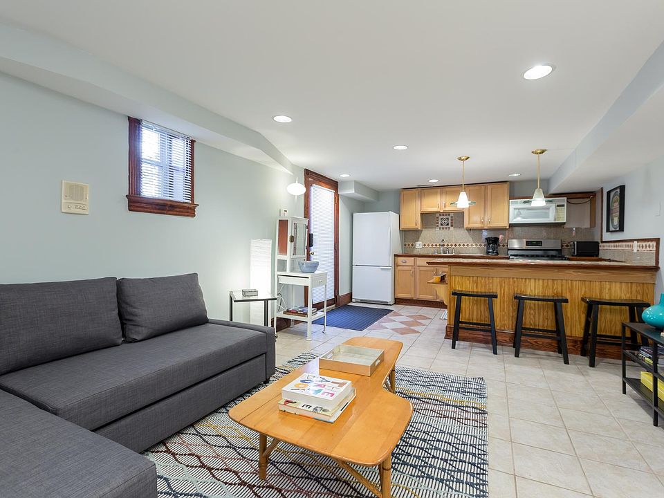 open living room/kitchen