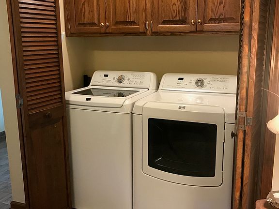 Laundry closet main level 