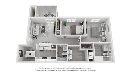 Floor plan The Bickley