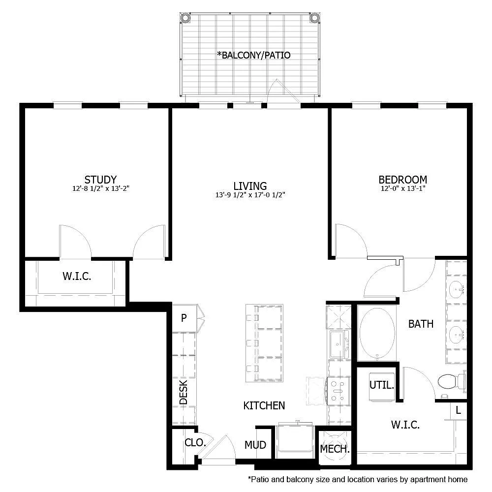 Floor plan CH_A12