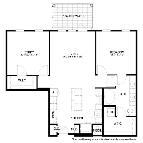 Floor plan CH_A12