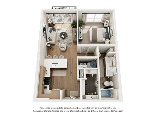 Floor plan A1C